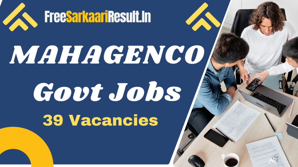 MAHAGENCO Recruitment 2024