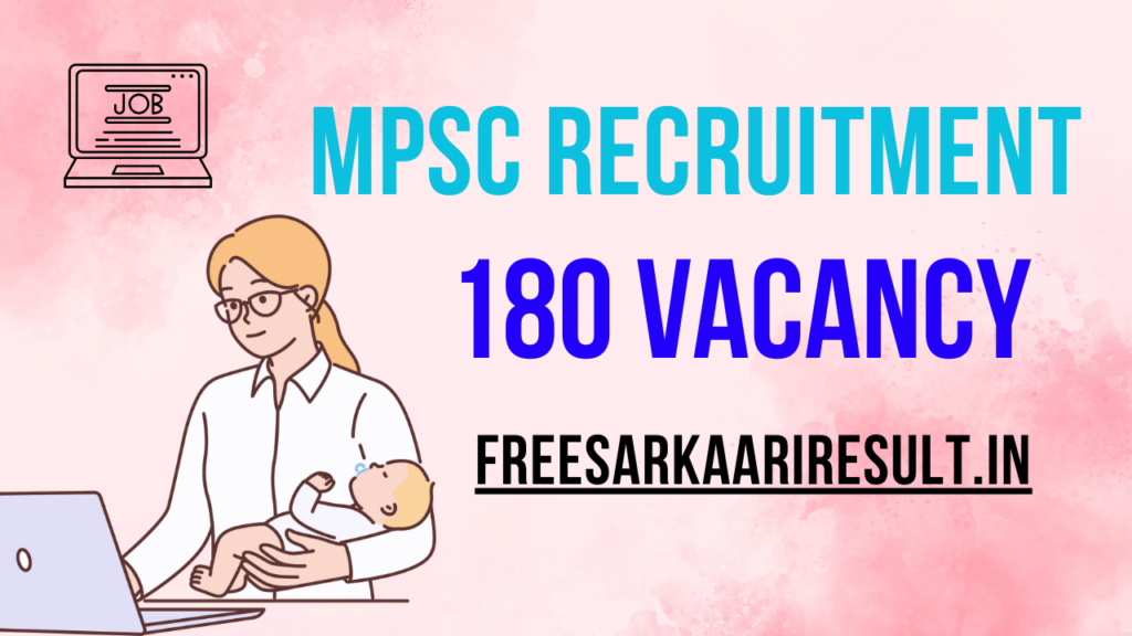 MPSC Associate Professor Recruitment 2024 