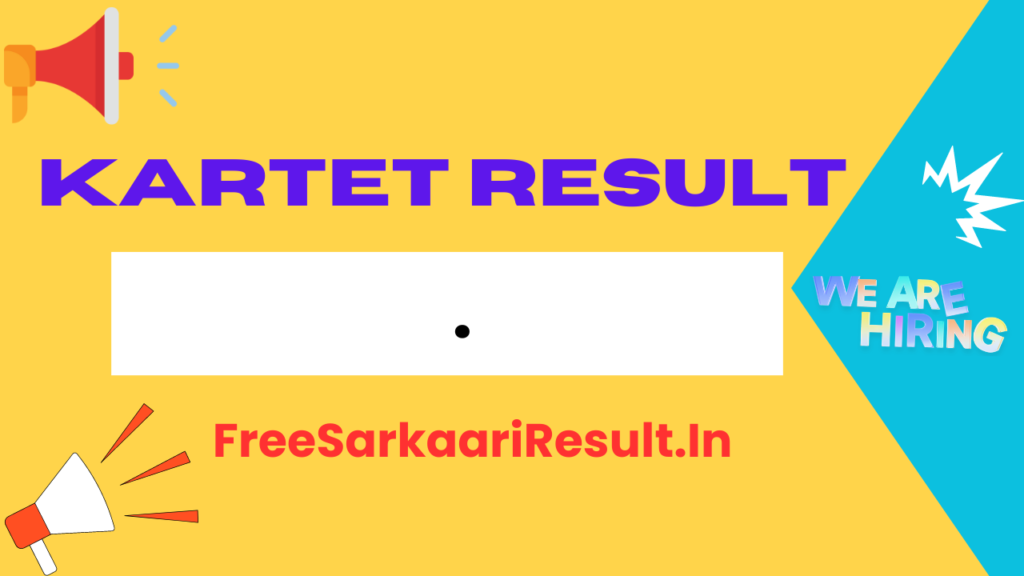 KARTET Result 2024 Released Download Karnataka TET Scorecard