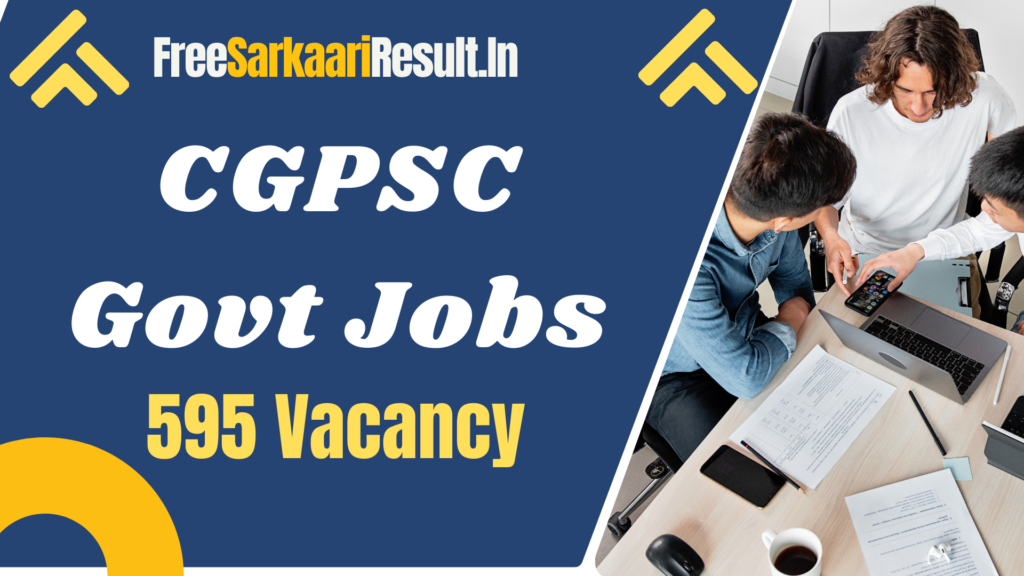 CGPSC Professor Recruitment Notice 2024