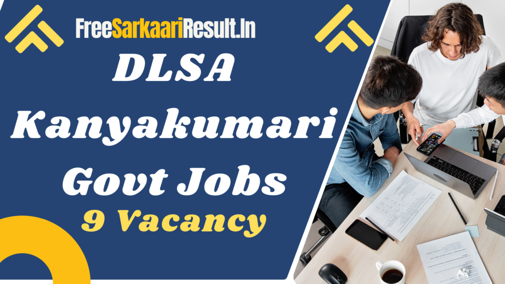 DLSA Kanyakumari Recruitment 2024