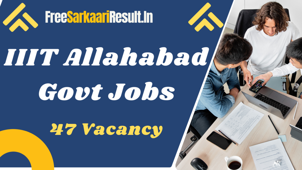 IIIT Allahabad Recruitment 2024