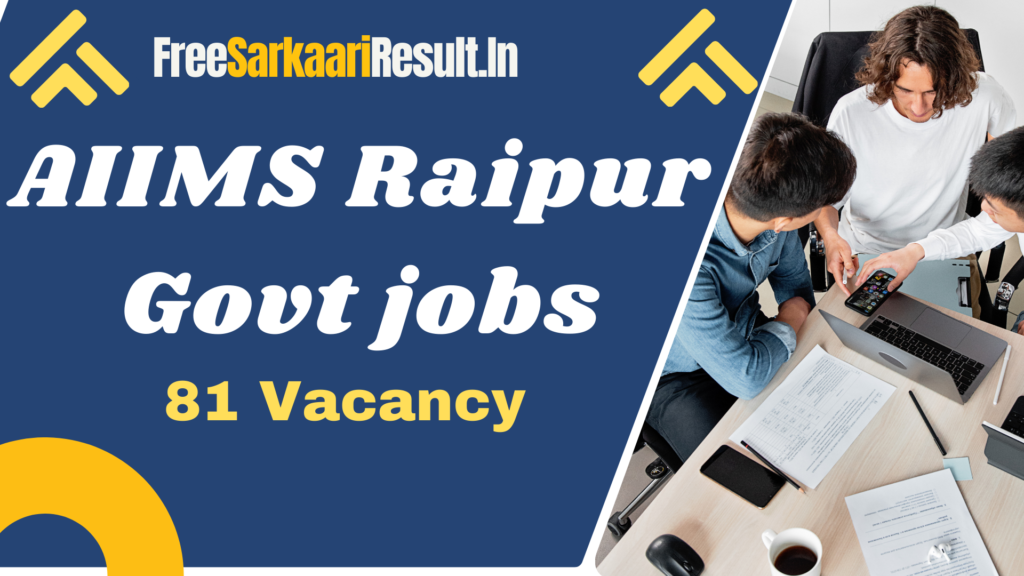 AIIMS Raipur Senior Resident Vacancy 2024