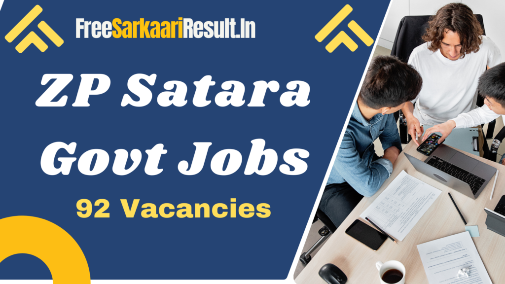 Zilla Parishad Satara Recruitment 2024 | 92 Yoga Instructor Vacancies, Apply Online