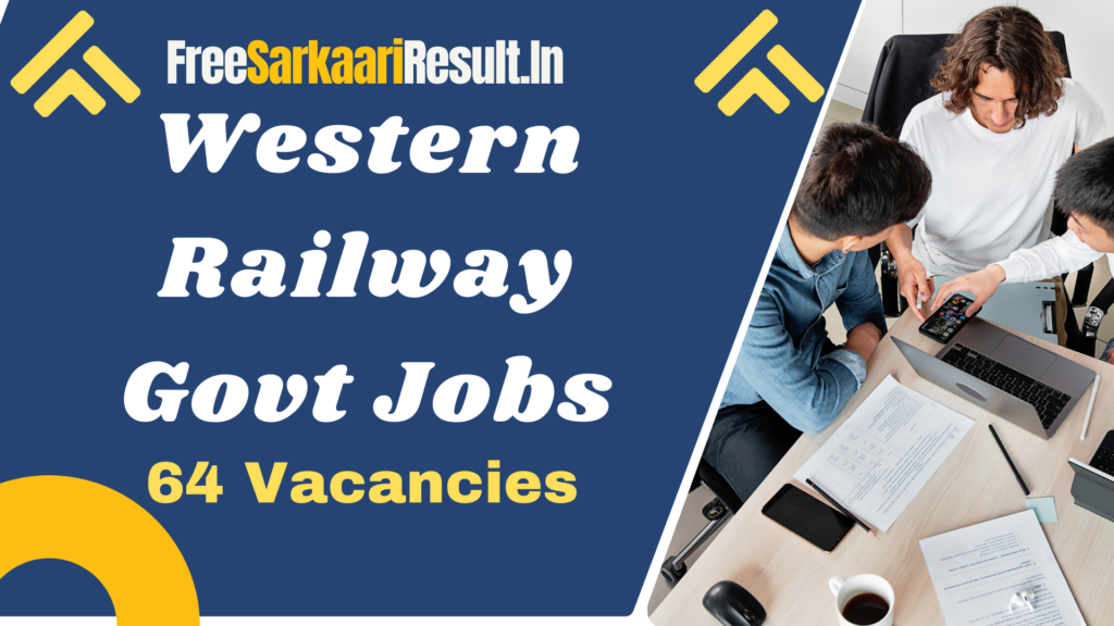 Western Railway Sports Quota Recruitment 2024 | 64 Group C & D Vacancies