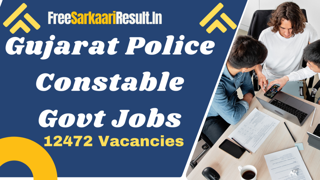 Gujarat Police Constable Recruitment 2024