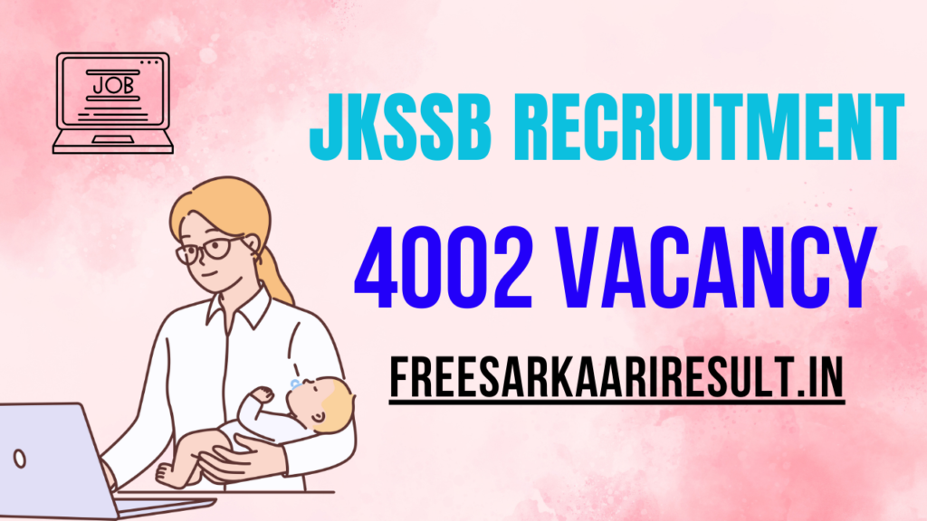 JKSSB Constable Recruitment 2024 Notice Out