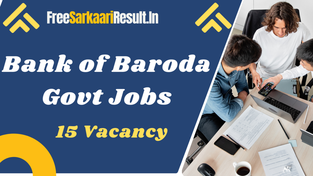 Bank of Baroda BOB Recruitment