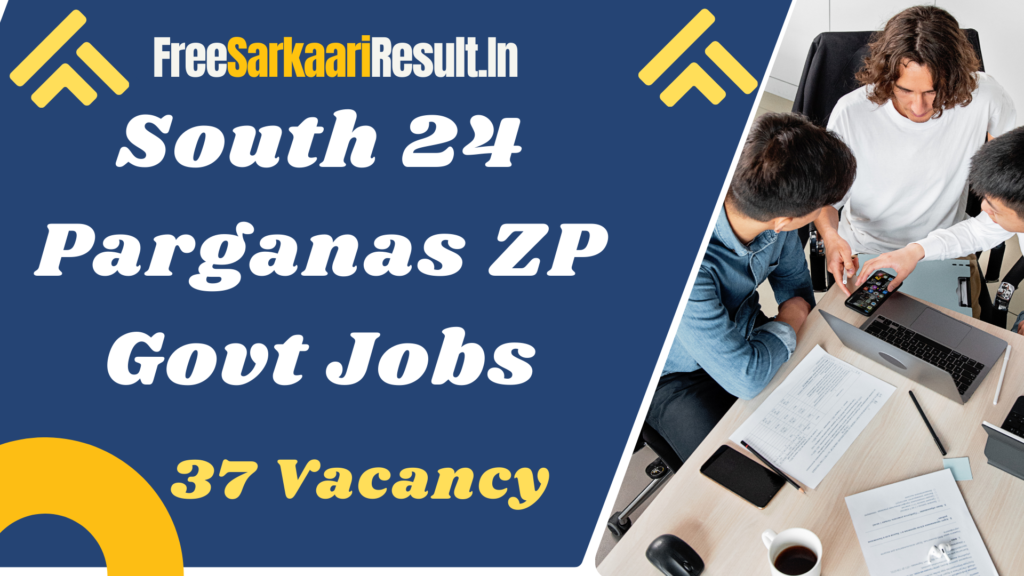 South 24 Parganas Zilla Parishad Recruitment 2024