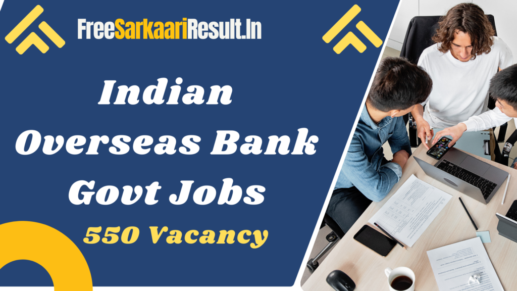 Indian Overseas Bank IOB Recruitment