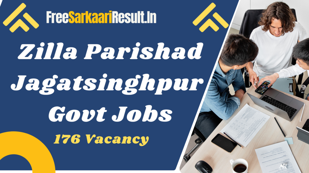 Zilla Parishad Jagatsinghpur Recruitment 2024