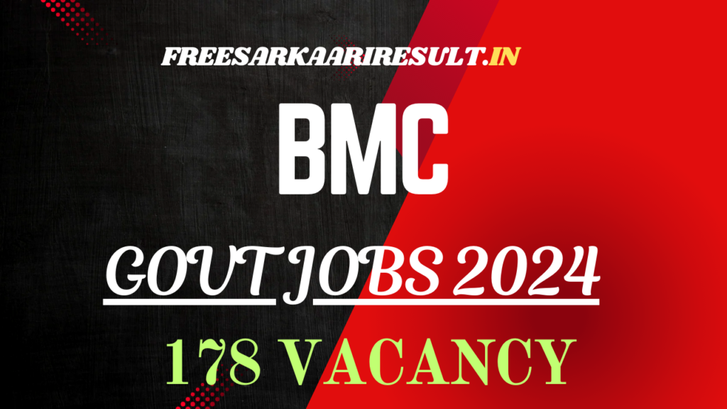 BMC Recruitment 2024