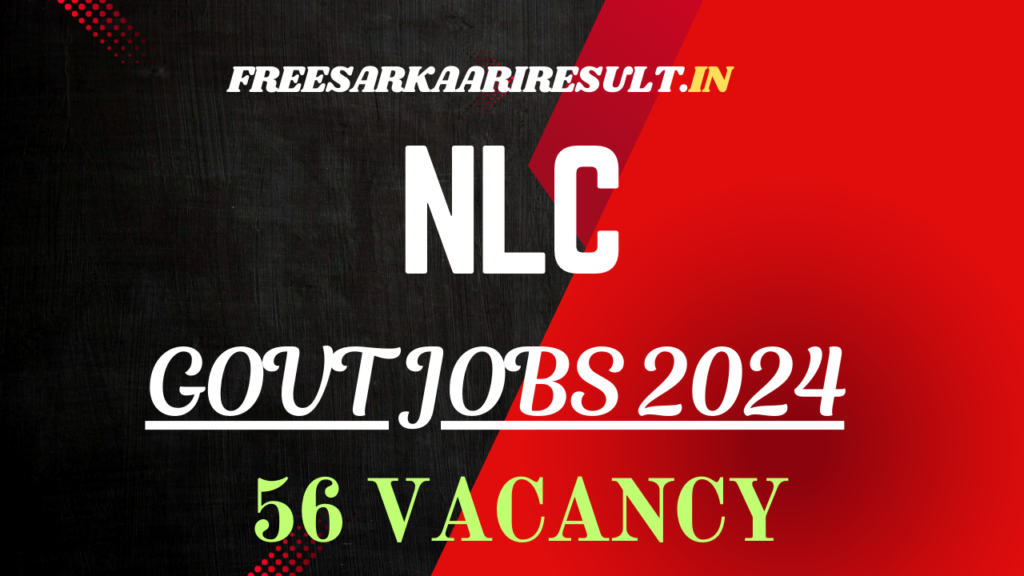 NLC Recruitment 2024