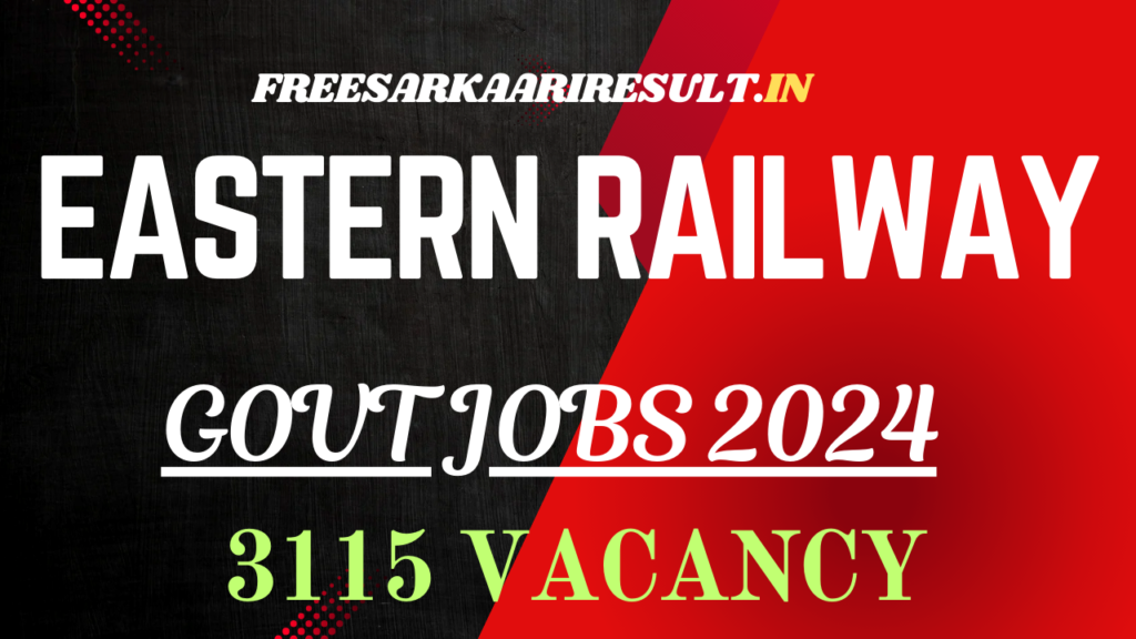 Eastern Railway Apprentice Recruitment