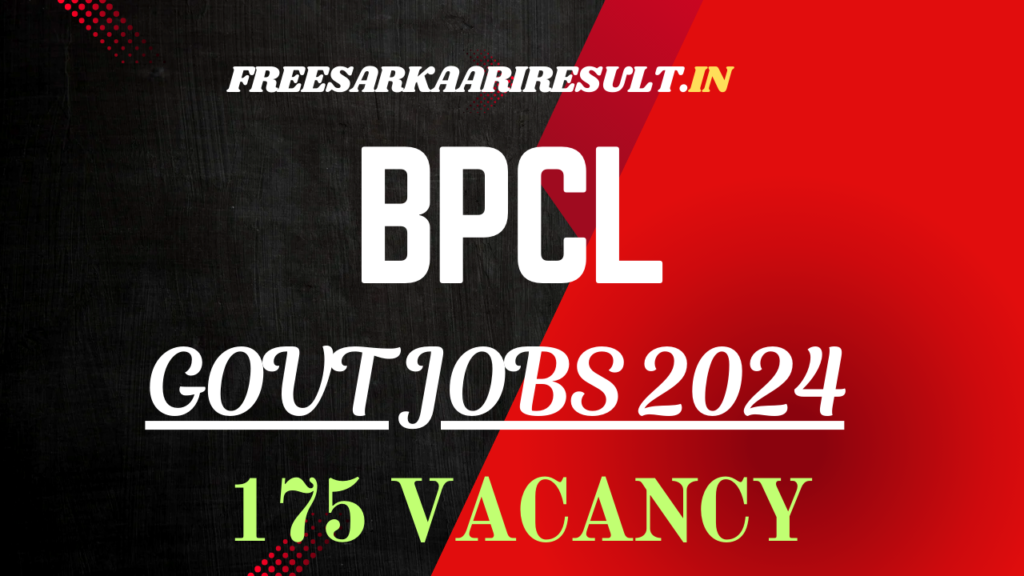 BPCL Recruitment 2024