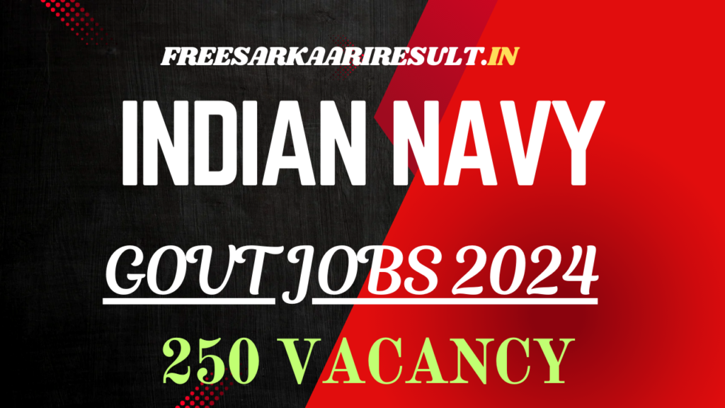 Indian Navy SSC Officer Recruitment 2024