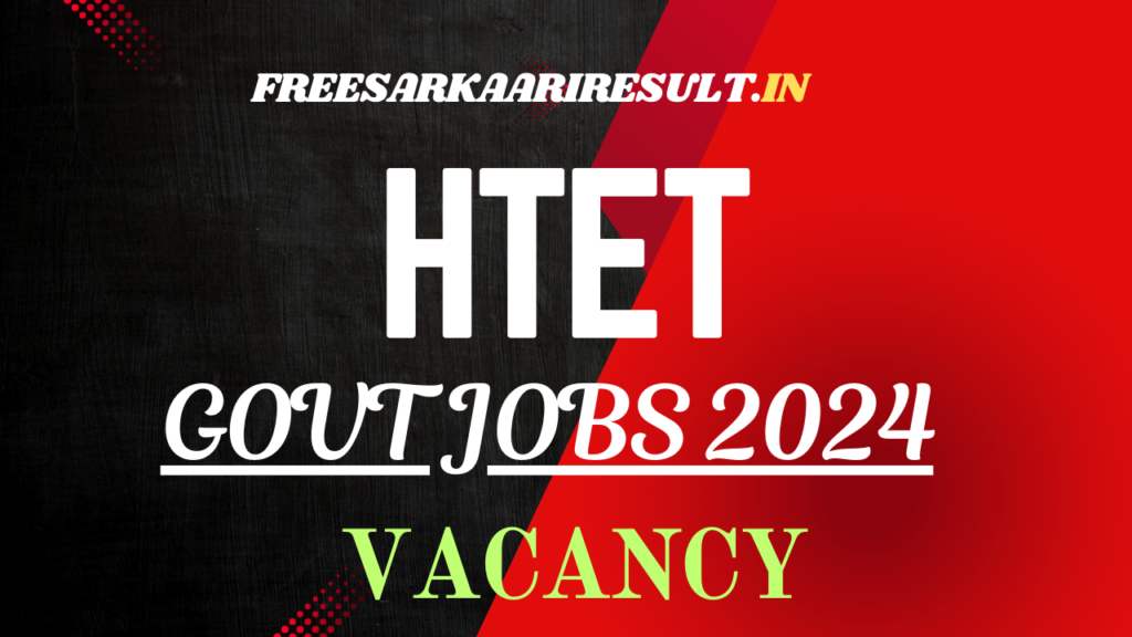 HTET Notification 2024