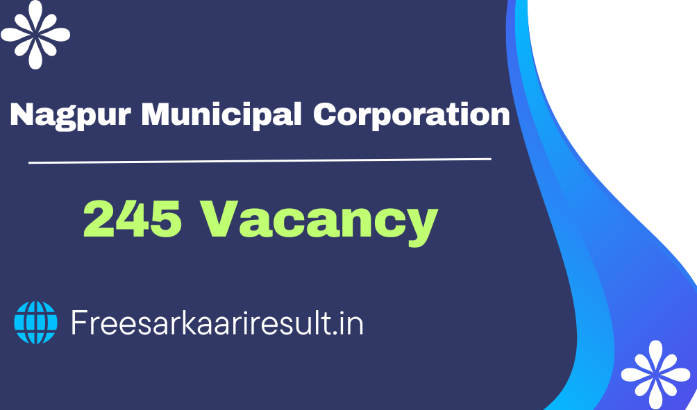 Nagpur Municipal Corporation Recruitment