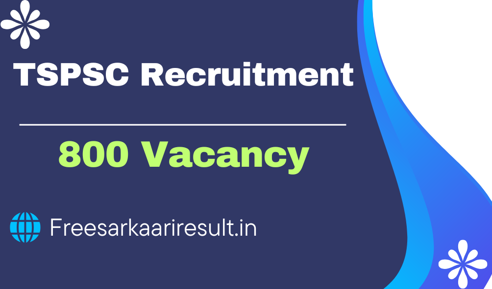 TSPSC Recruitment Notification 2025